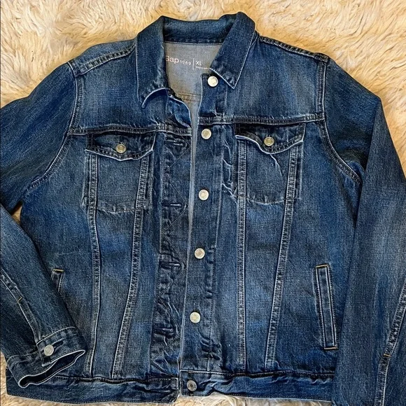 GAP Classic Indigo Denim Jacket - Picture 2 of 6